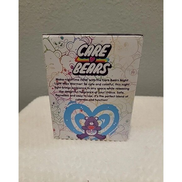 Care Bears Night Light Wax Warmer Purple Heart Lollipop Nice To Make Room Smell - Picture 5 of 5